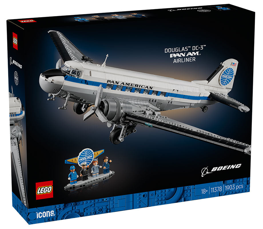 11378 Icons Aereo di Linea Douglas DC-3 PAN AM RARE