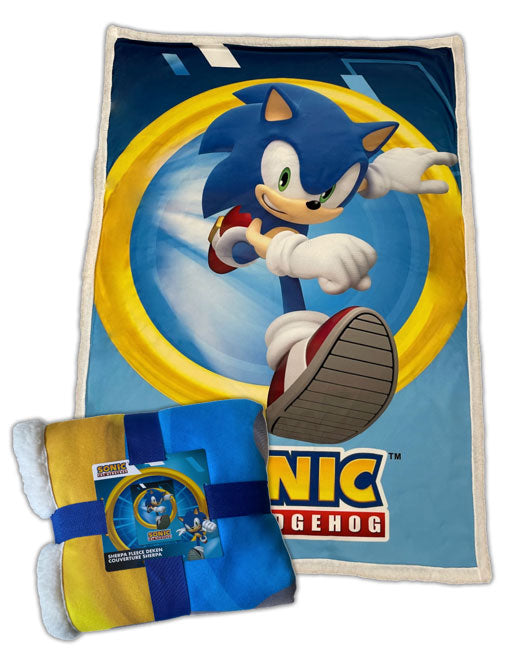 Coperta Sherpa Sonic The Hedgehog