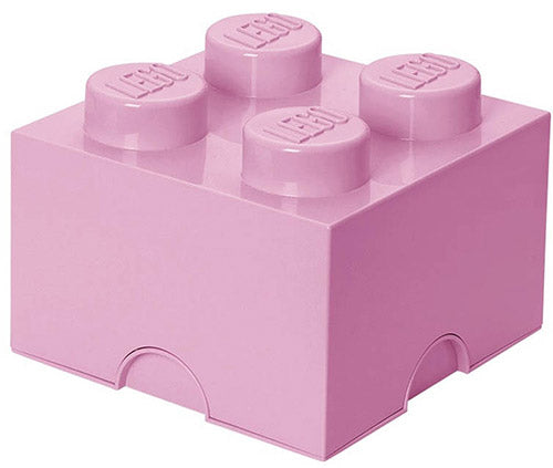 Contenitore LEGO Brick 4 Rosa Scuro