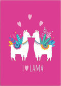 Coperta in Pile I Love Lama