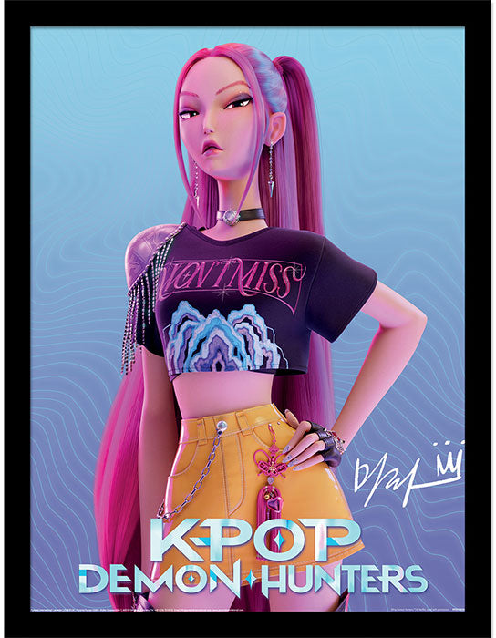 Quadro KPop Demon Hunters Collector Print Mira