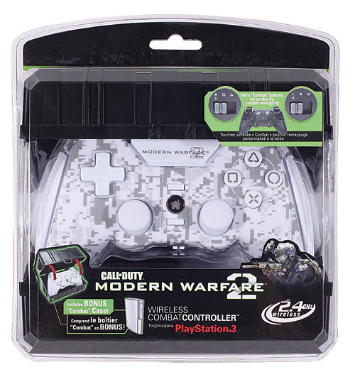 MAD CATZ PS3 Wireless Pad White COD MW 2