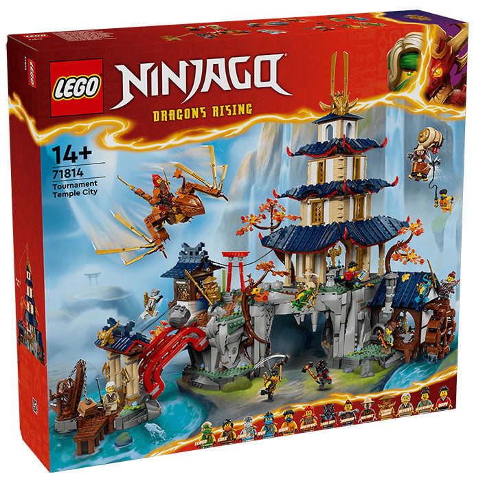 71814 Ninjago Torneo Citta' del Tempio RARE