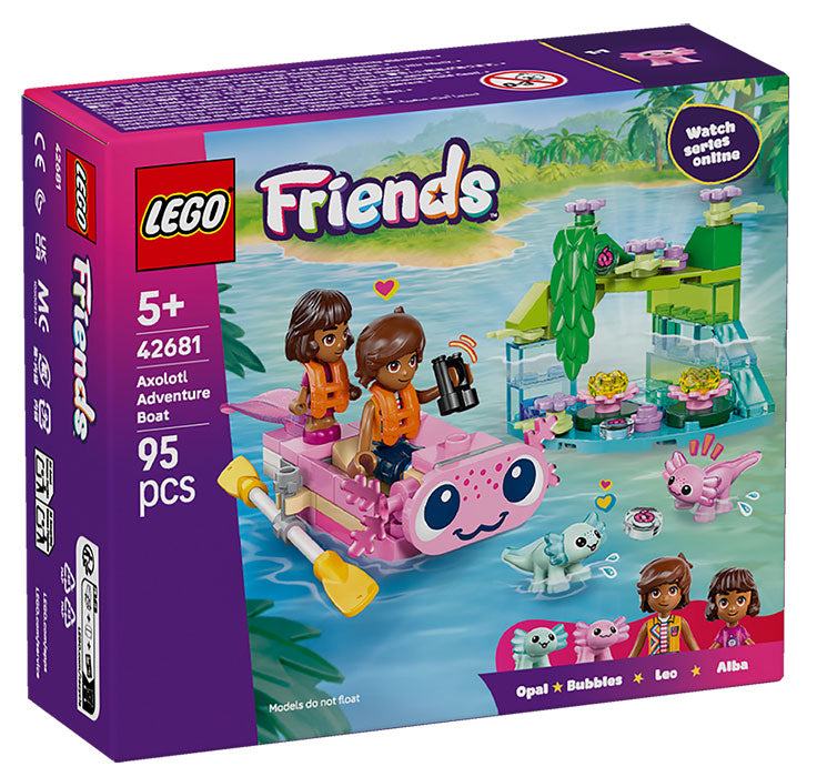 42681 Friends Barca d'Avventura Axolotl