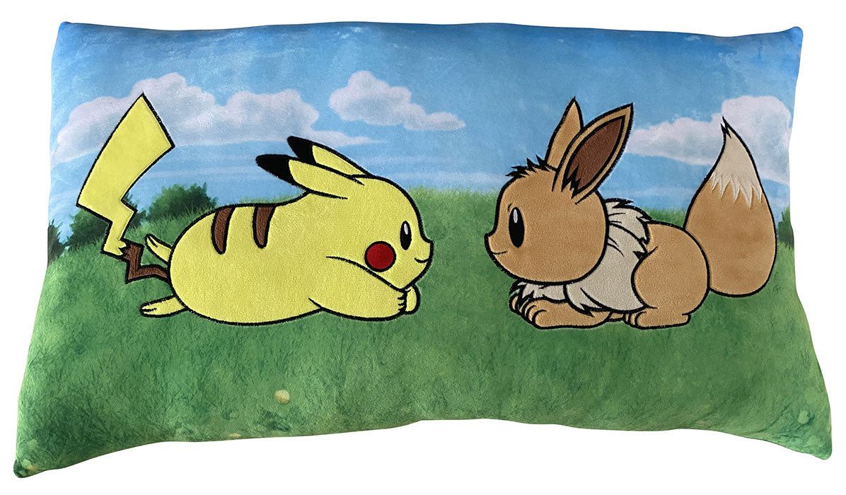 Cuscino Pokemon Pikachu & Eevee