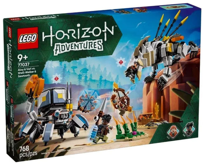 77037 Horizon Adventures Aloy e Varl vs Arcapode e Secodonte