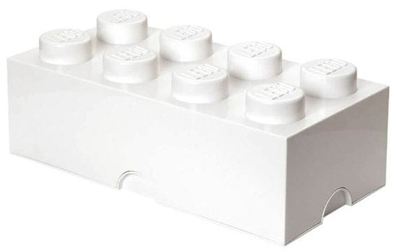 Contenitore LEGO Brick 8 Bianco