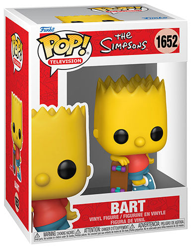 FUNKO POP The Simpsons Bart w/Skateboard 1652
