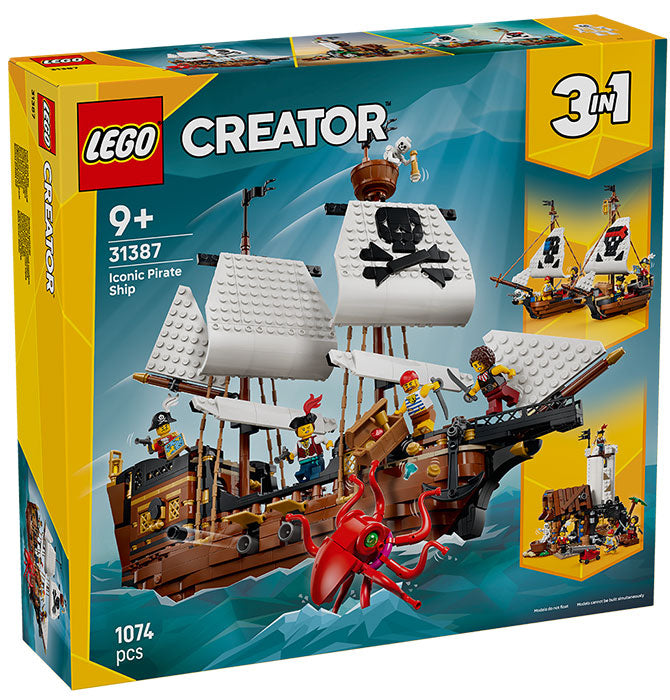 31387 Creator 3 in 1 Iconica Nave da Pirata