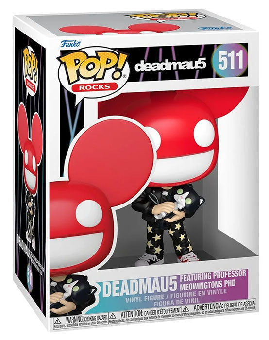 FUNKO POP Deadmau5 Featuring Professor Meowingtons PHD 511
