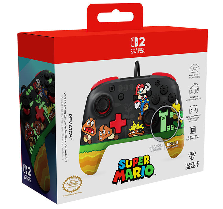 TURTLEBEACH SWITCH 2 Controller Wireless Mario Goomba Stomp