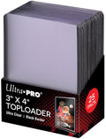 ULTRA PRO Bustine Rigide Toploader Black 25pz