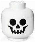 Contenitore LEGO Testa Large Skeleton Bianco
