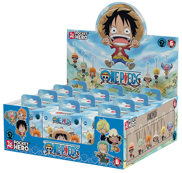 YuMe Portachiavi One Piece Hero Series 1pz Assortimento