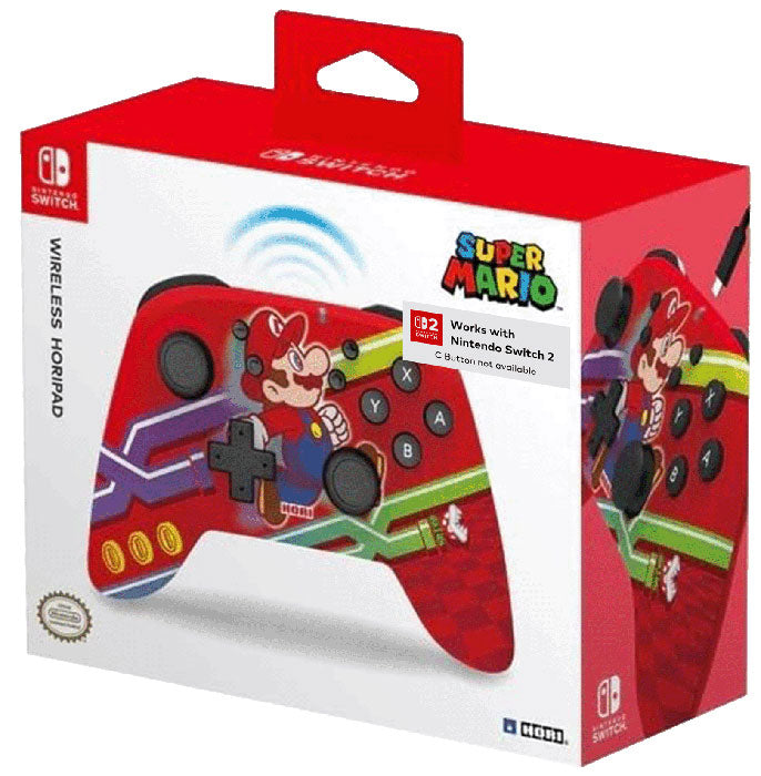 HORI SWITCH Controller Wireless Horipad Super Mario