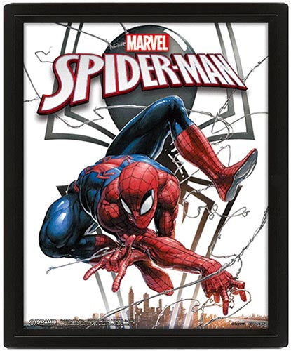 Quadro 3D Spider-Man Venom