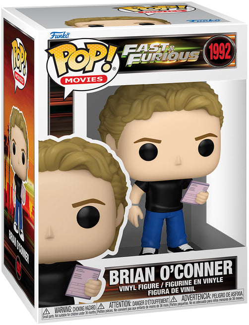 FUNKO POP Fast & Furious Brian O'Conner 1992