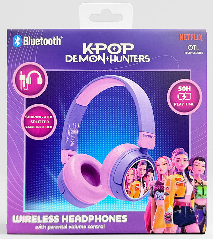 KPop Demon Hunters Cuffie Wireless Huntrix Viola