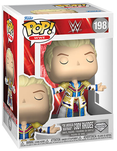 FUNKO POP WWE American Nightmare Cody Rhodes (Diamond) 198