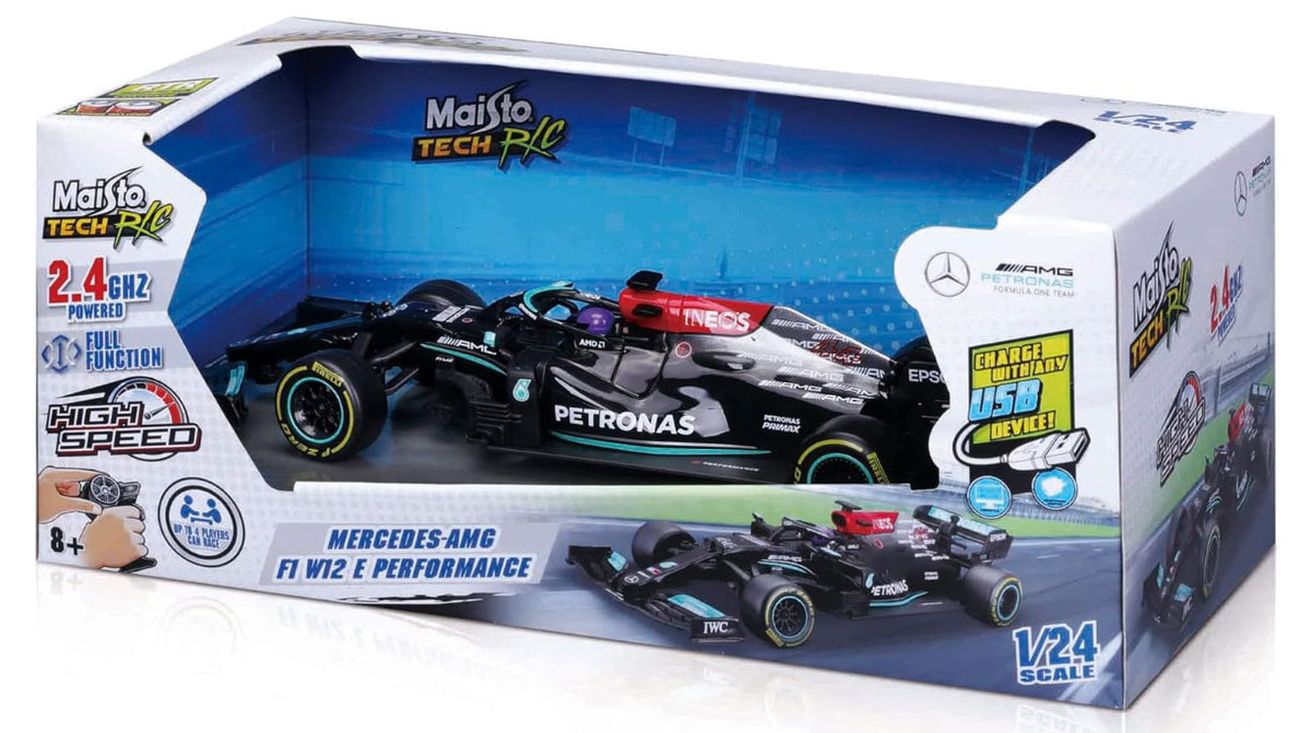 Mercedes AMG W12 2021 Hamilton #44 Scala 1:24 Radiocomandata