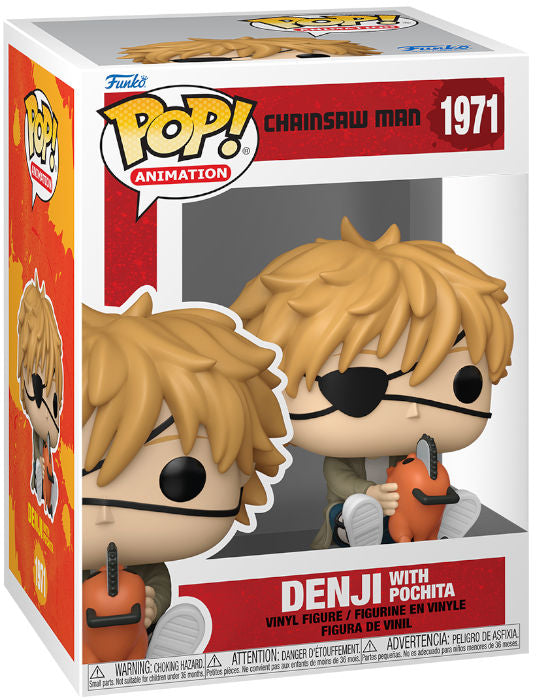 FUNKO POP Chainsaw Man Denji w/Pochita 1971