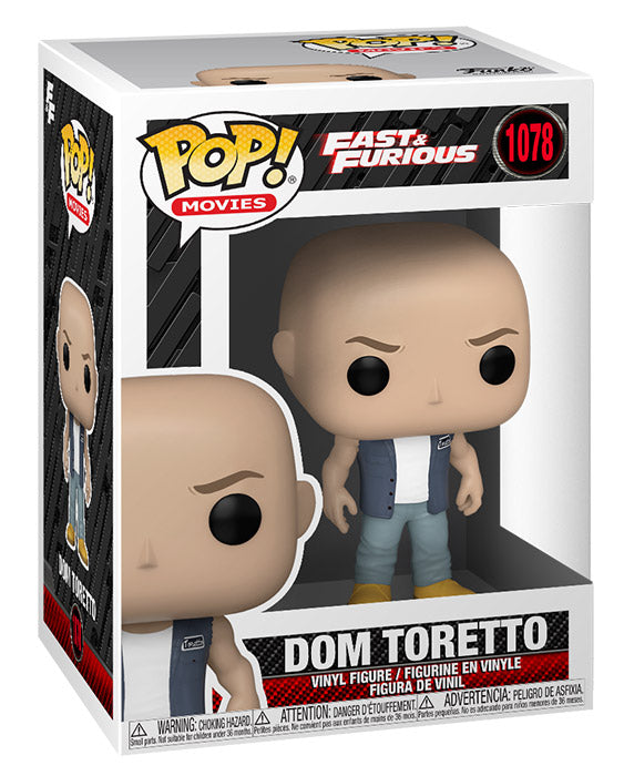 FUNKO POP Fast & Furious Dominic Toretto 1078