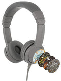 BUDDYPHONES Cuffie Explore Plus Grey Matt