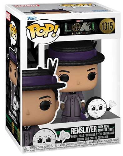 FUNKO POP Marvel Loki S2 Renslayer w/MissMinutes Bobble 1315