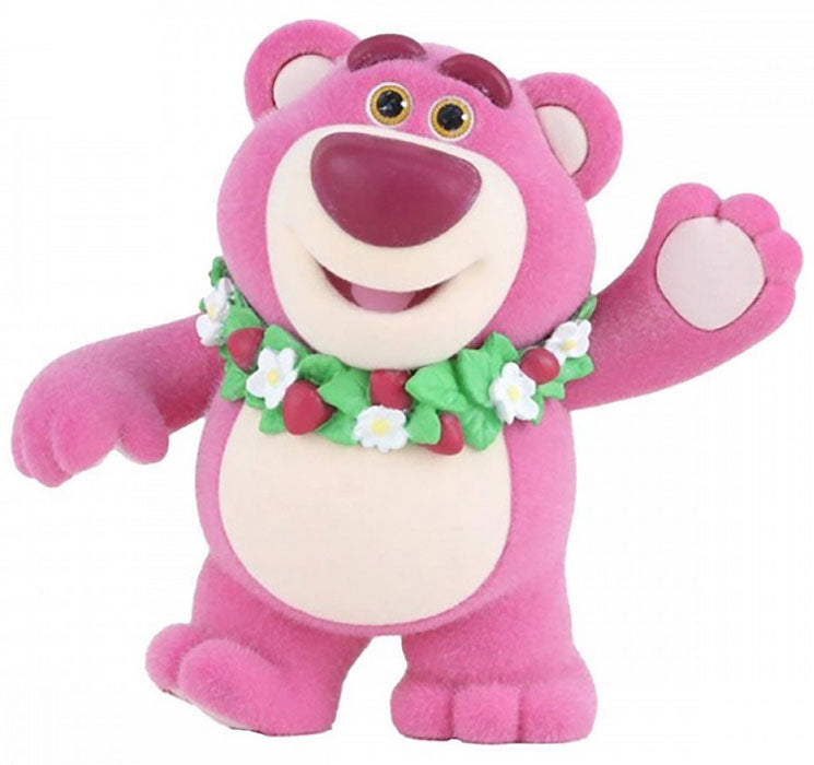 Toy Story Lotso w/Necklace Flocked