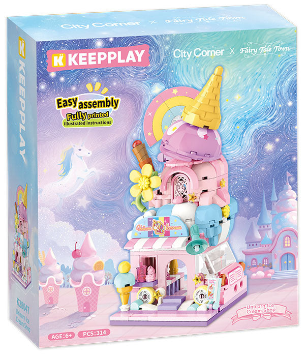KEEPPLEY City Corner Gelateria Unicorno
