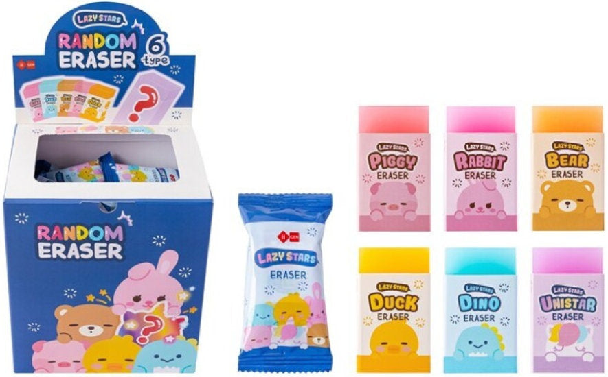 Gomma da Cancellare Random Eraser 1pz Assortimento