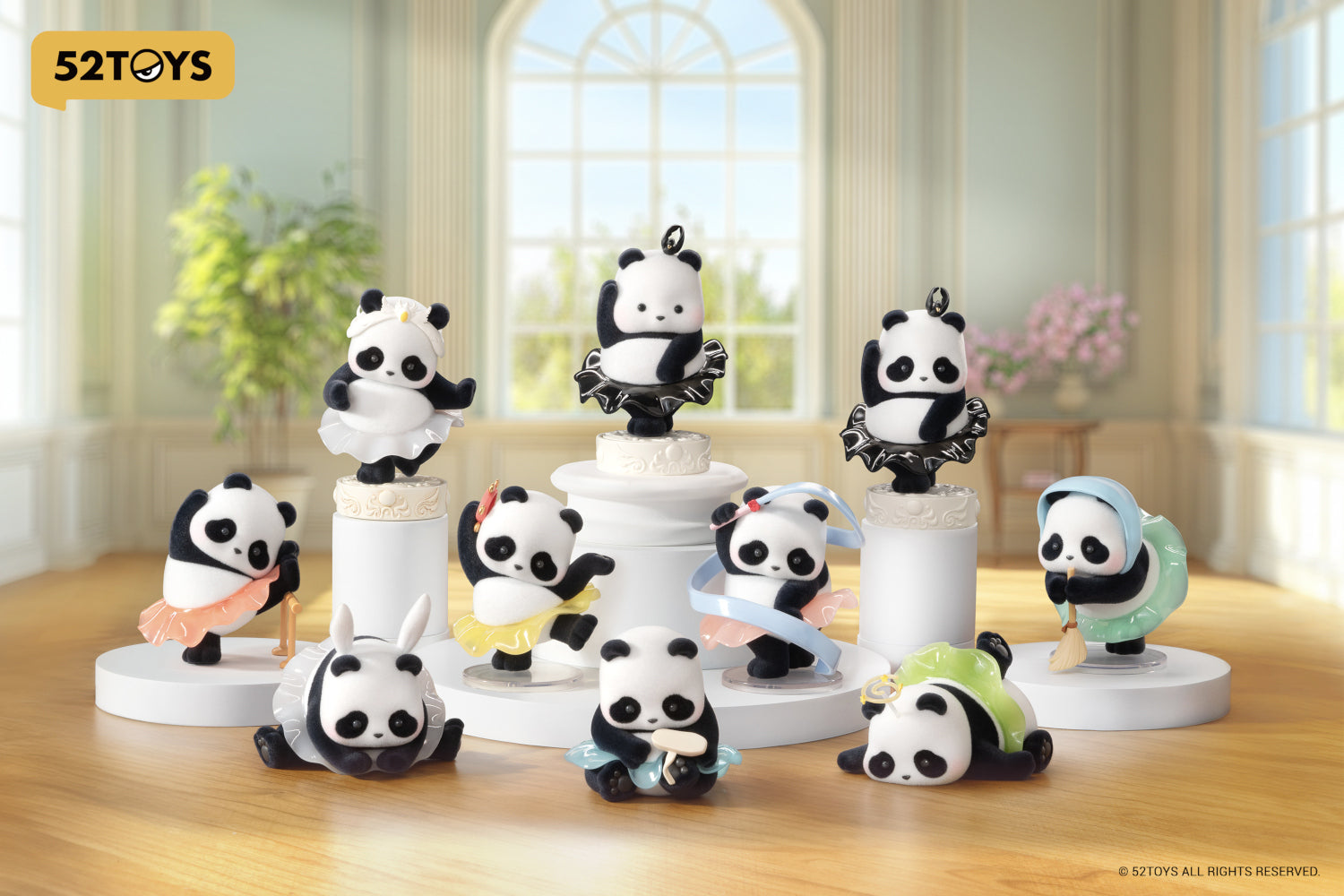 PANDA ROLL Ballet Performance Series 1pz Assortimento