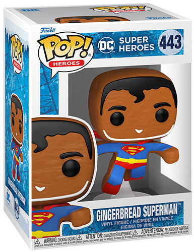 FUNKO POP Holiday Gingerbread DC Superman 443