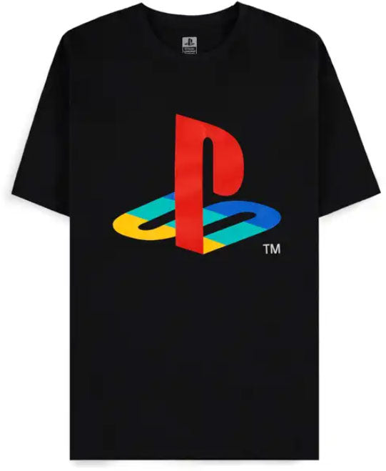 T-Shirt Playstation Retro Logo L