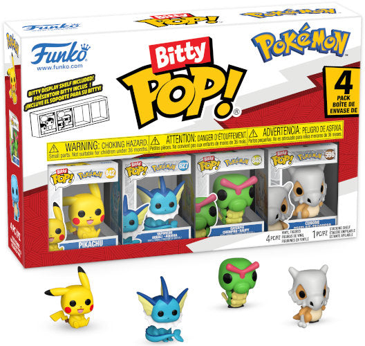 FUNKO BITTY POP 4 Pack Pokemon Pikachu
