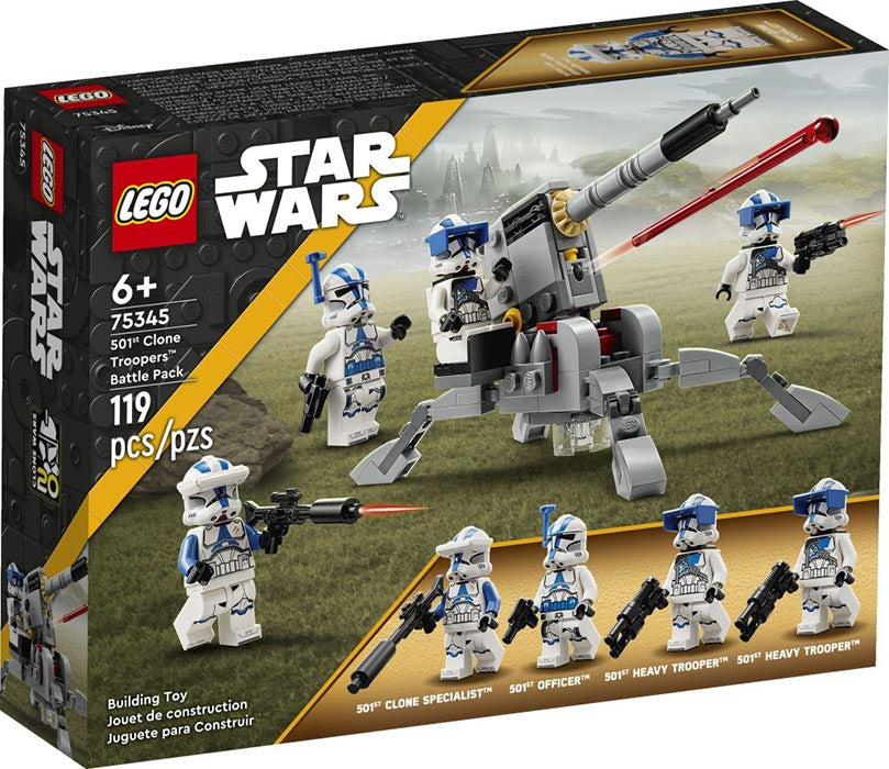75345 Star Wars Battle Pack Clone Troopers Legione 501