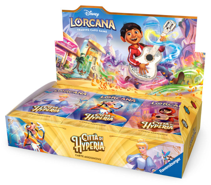 Disney Lorcana ITA Citta' di Hyperia Box 24 Buste