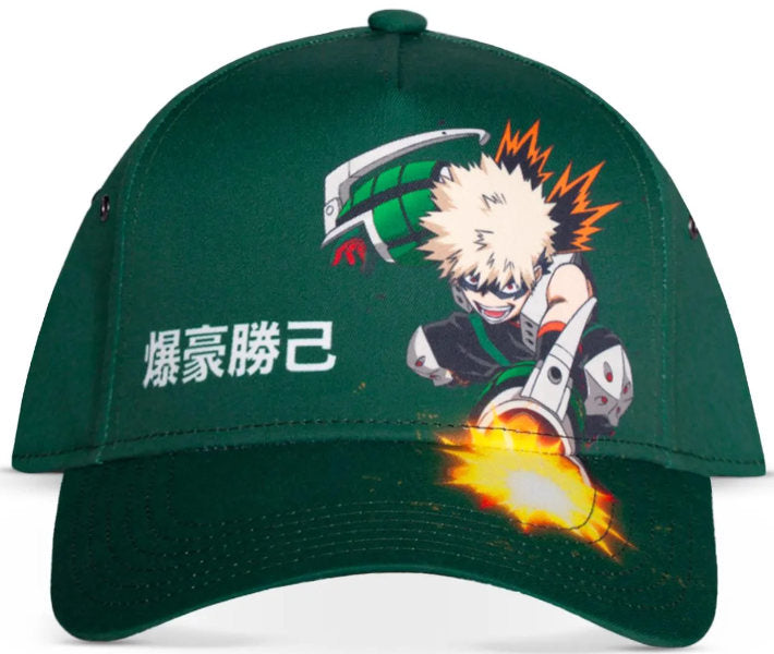 Cap My Hero Academia Verde Bakugo
