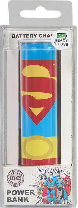 TRIBE Power Bank 2600 mAh DC Superman