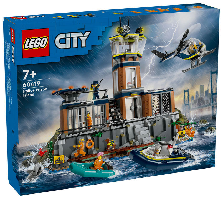 60419 City Police Prigione sull'Isola della Polizia