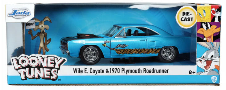 JADA Looney Tunes Willy il Coyote Runner Plymouth Scala 1:24