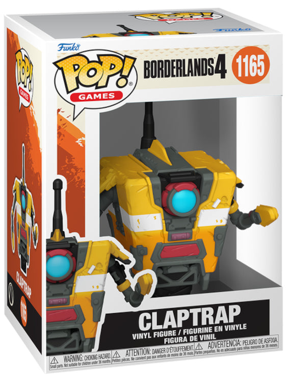 FUNKO POP Borderlands 4 Claptrap 1165