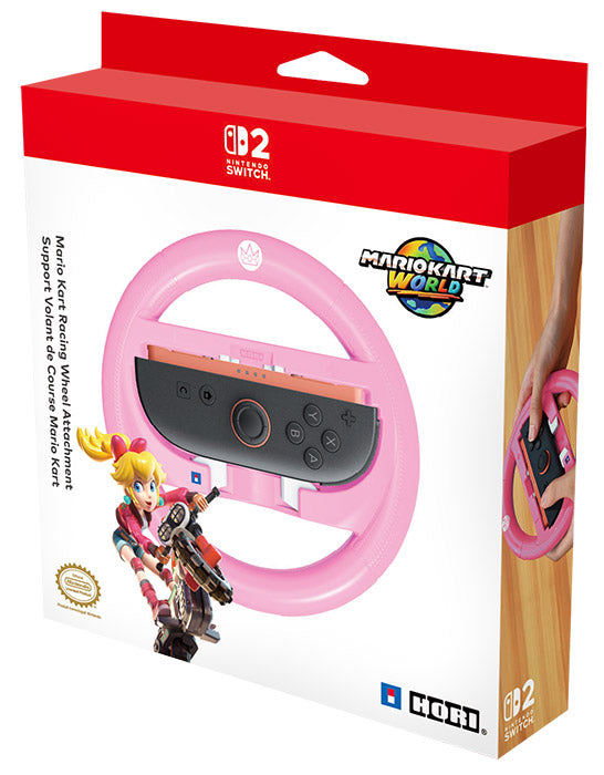 HORI SWITCH 2/SWITCH Coppia Volanti Joy-Con Peach