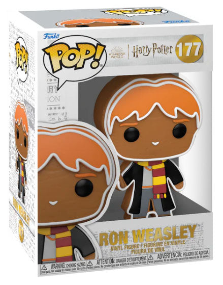 FUNKO POP Holiday Harry Potter Gingerbread Ron Weasley 177
