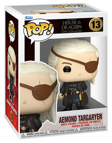 FUNKO POP House of the Dragon Aemond Targaryen w/Chase 13