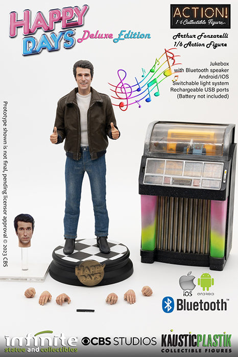 INFINITE Fonzie with Jukebox Deluxe Scala 1:6