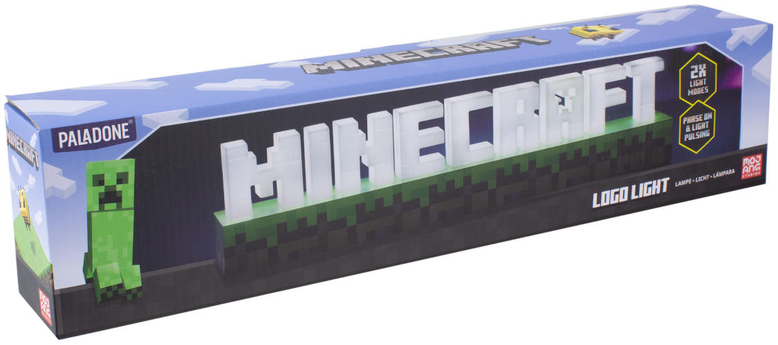 Paladone Lampada Minecraft Logo