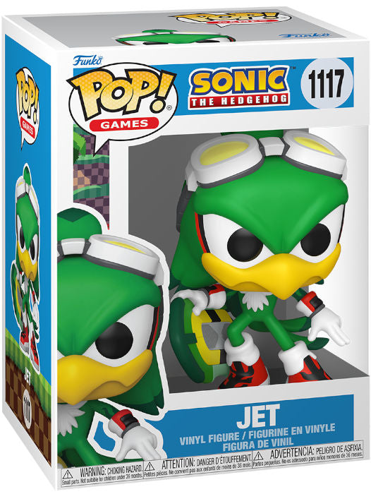 FUNKO POP Sonic The Hedgehog Jet 1117
