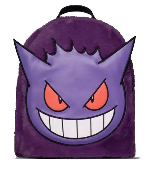 Mini Zaino Pokemon Gengar Face Plush Donna