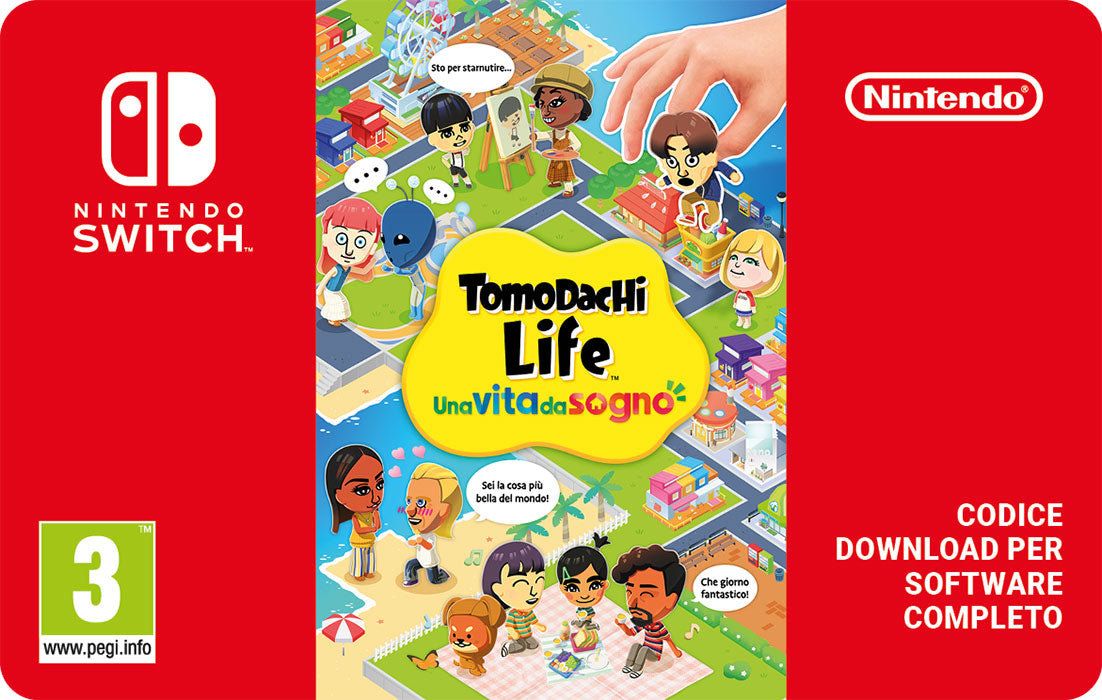 Tomodachi Life Living the Dream SWITCH PIN
